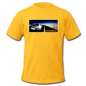 T-Shirt: Porsche 911 turbo on highway