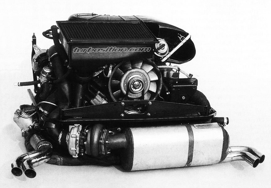 Porsche 911 -  increased-power rated engine 930/66 S