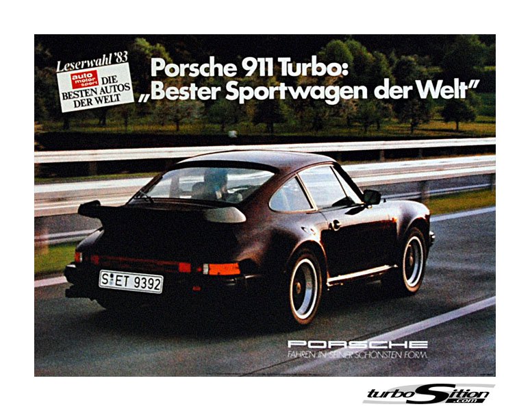 Porsche 911 turbo - Best sports car of the world. (1983)