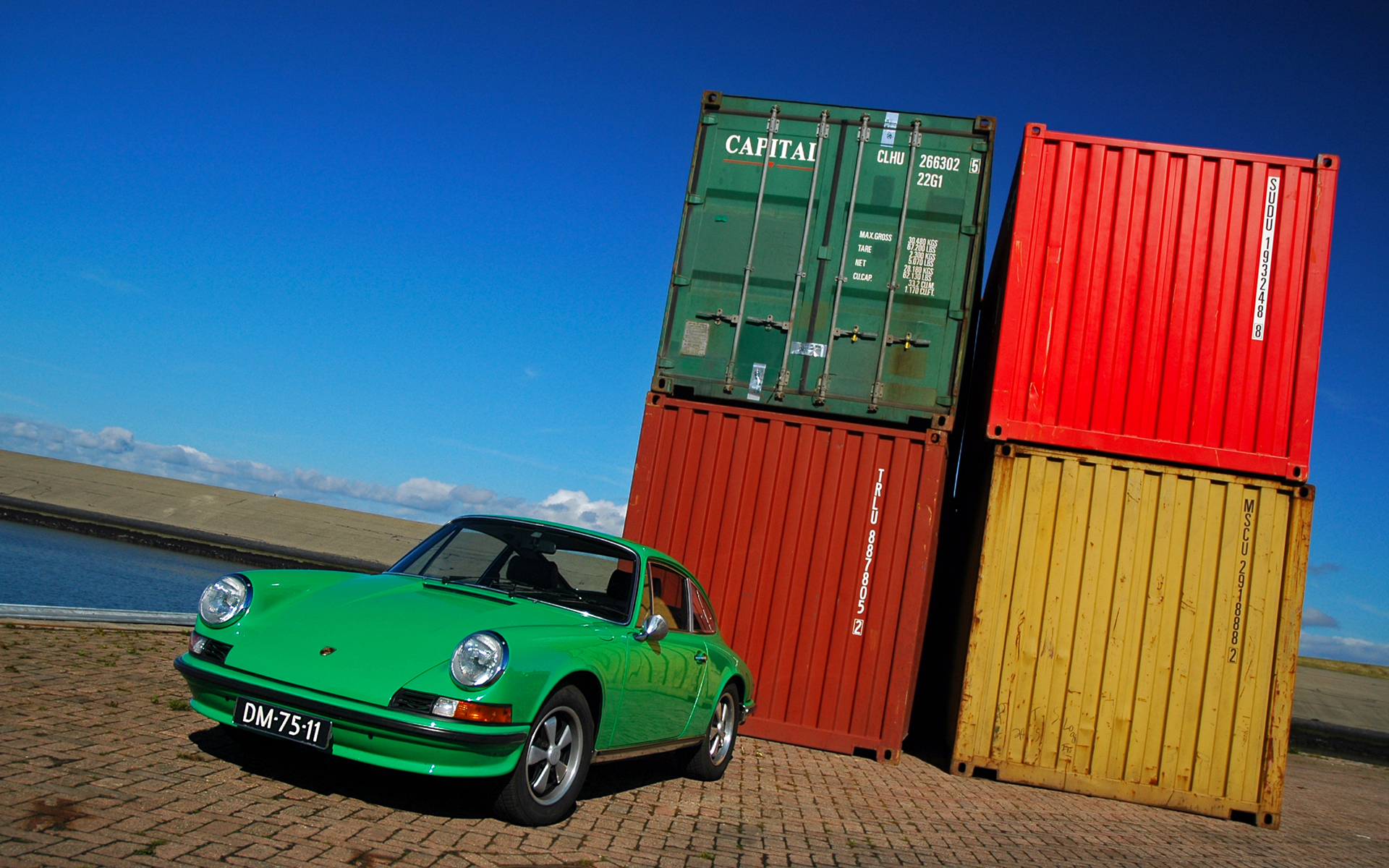 Porsche 911-T - 1972 - viper green