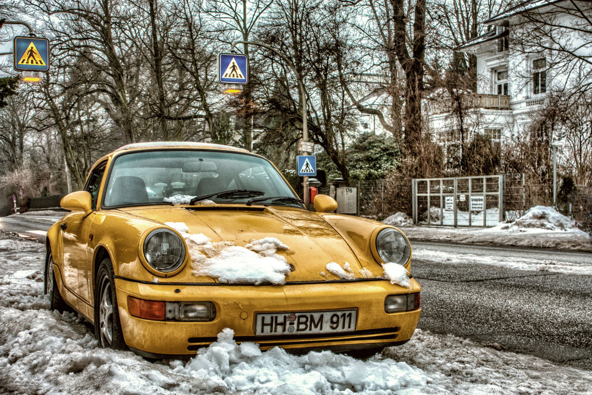 Porsche 964 - Hamburg - Winter