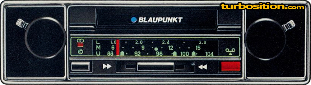 Porsche Radio: Blaupunkt Bamberg CR Stereo - 1975