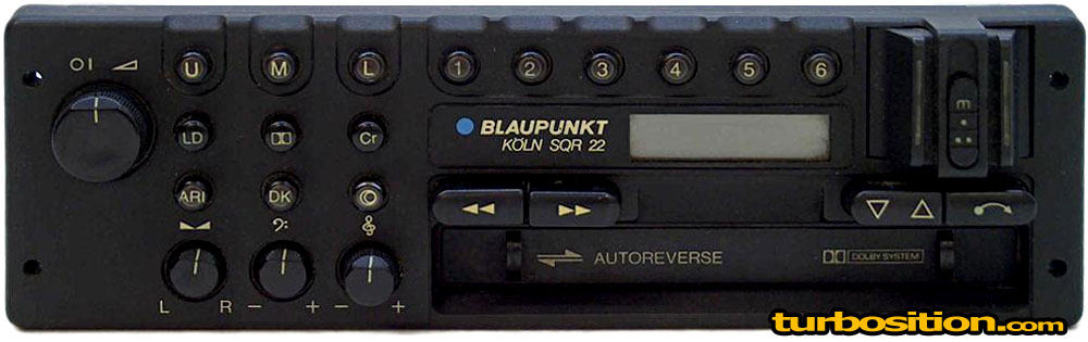 Porsche Radio: Blaupunkt Köln SQR 22