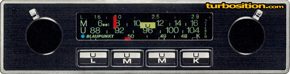 Porsche Radio: Blaupunkt Köln Stereo - 1975