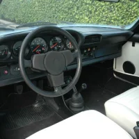 Porsche 930 interior front