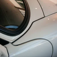 Porsche 930 side view details