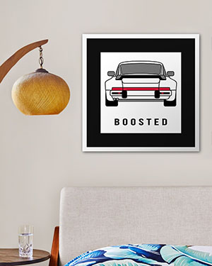 Porsche 911 turbo Print