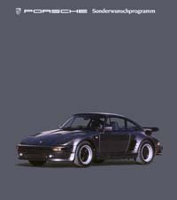 Prospekt Porsche Sonderwunsch 1985