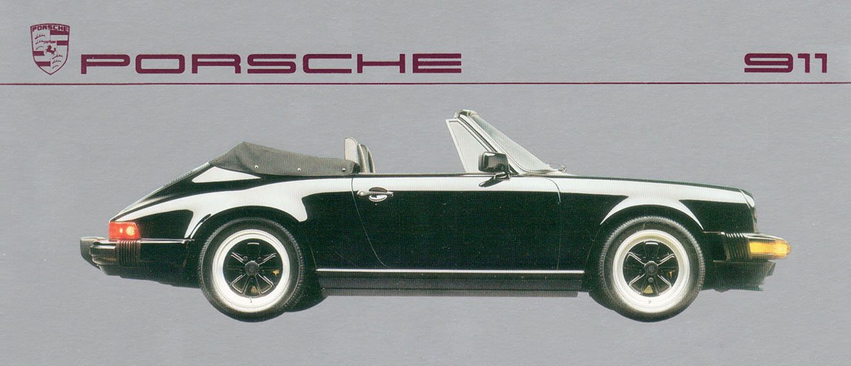 Flyer Porsche 911 (1987)