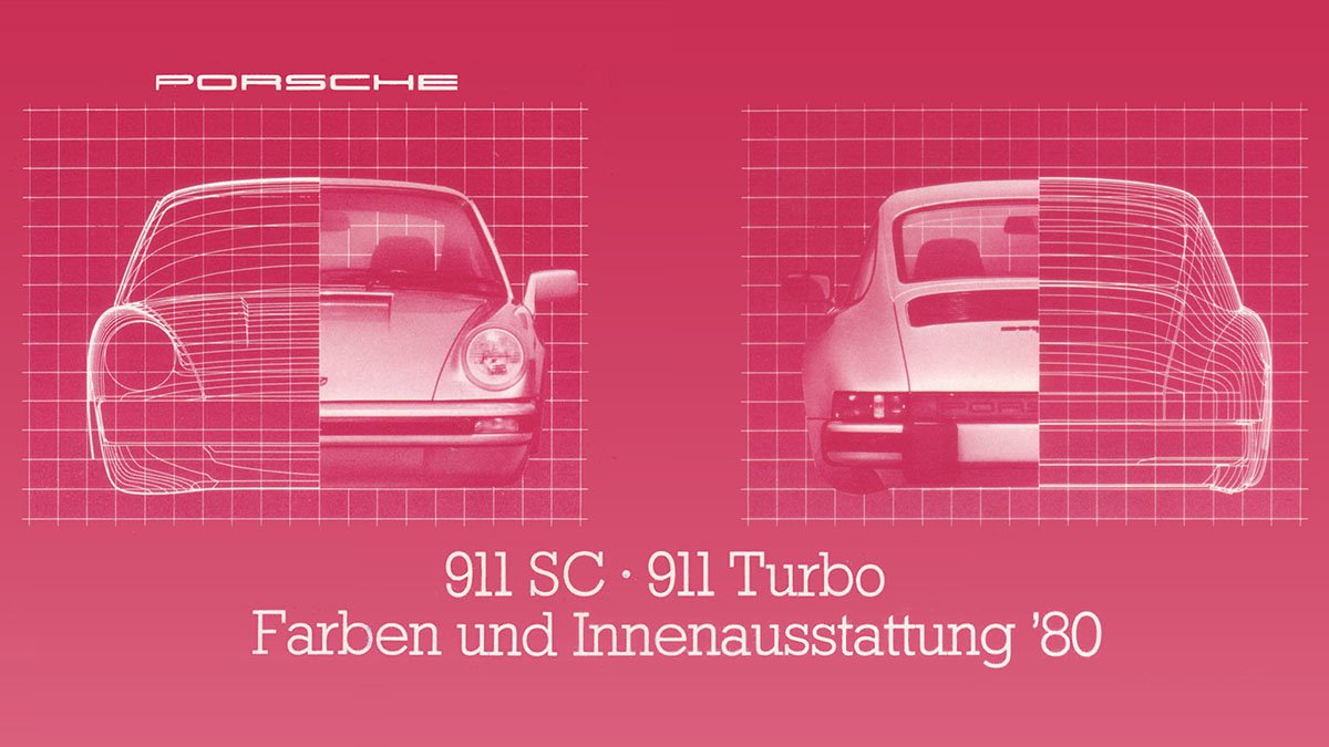 Porsche 911 SC turbo Farben und Innenausstattung 1980