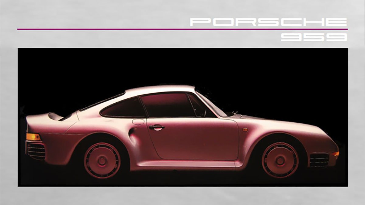 Prospekt Porsche 959 (1985)