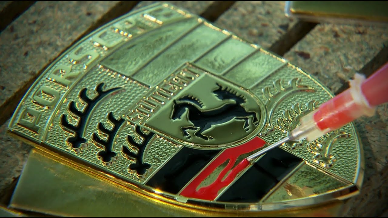 Youtube Video: Production of the Porsche Emblem