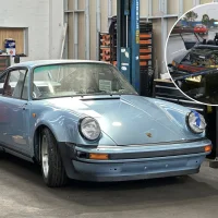 rebuild Porsche 930 - body shop