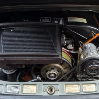 Porsche 930 Cabrio Motorraum